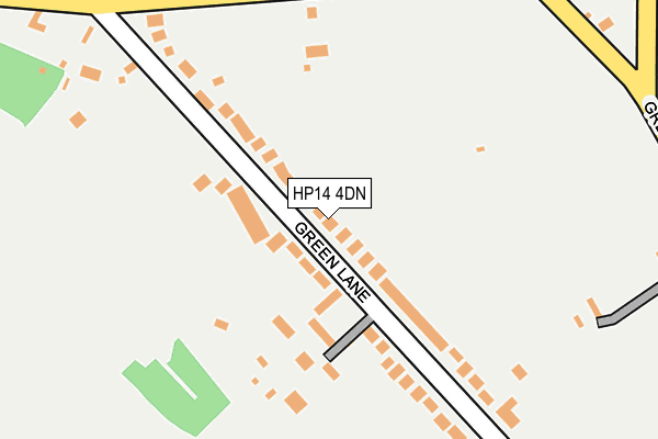 HP14 4DN map - OS OpenMap – Local (Ordnance Survey)