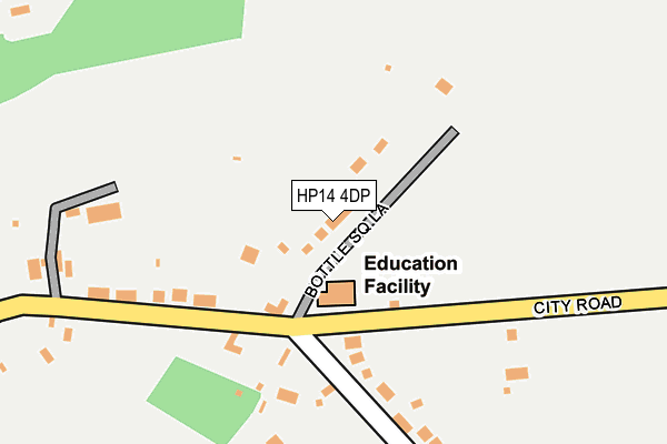 HP14 4DP map - OS OpenMap – Local (Ordnance Survey)