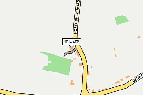HP14 4EB map - OS OpenMap – Local (Ordnance Survey)