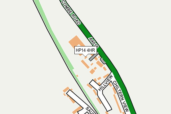 HP14 4HR map - OS OpenMap – Local (Ordnance Survey)