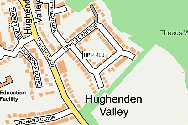 Map of NHB MANAGEMENT LTD at local scale