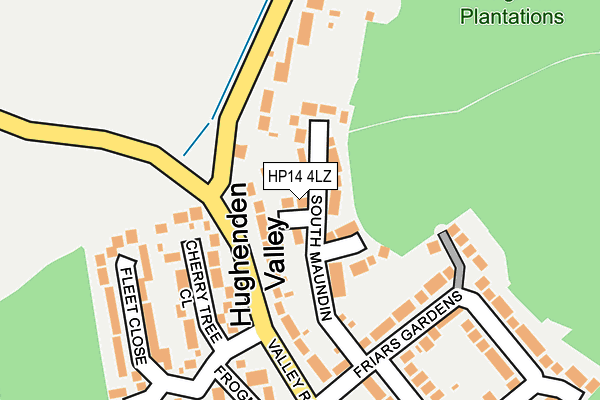 Map of ISHOP TILES LTD at local scale