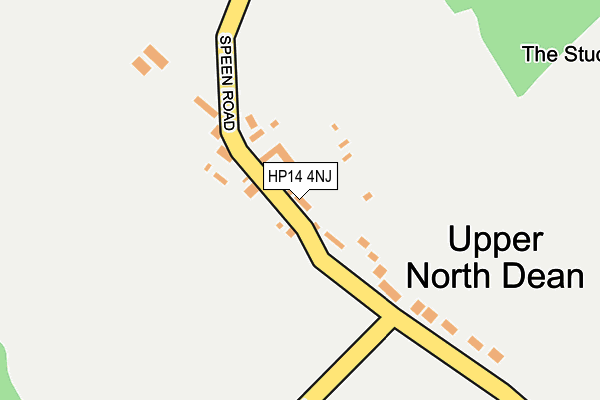 HP14 4NJ map - OS OpenMap – Local (Ordnance Survey)