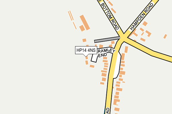 HP14 4NS map - OS OpenMap – Local (Ordnance Survey)