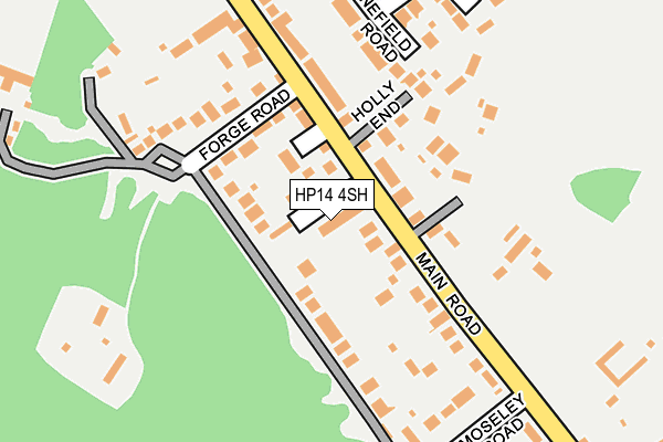 HP14 4SH map - OS OpenMap – Local (Ordnance Survey)
