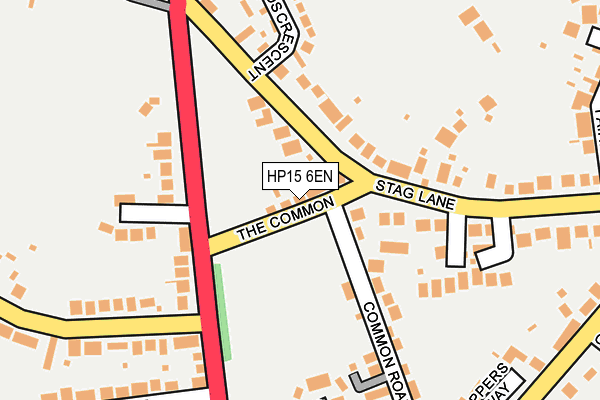 HP15 6EN map - OS OpenMap – Local (Ordnance Survey)