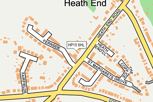 HP15 6HL map - OS OpenMap – Local (Ordnance Survey)