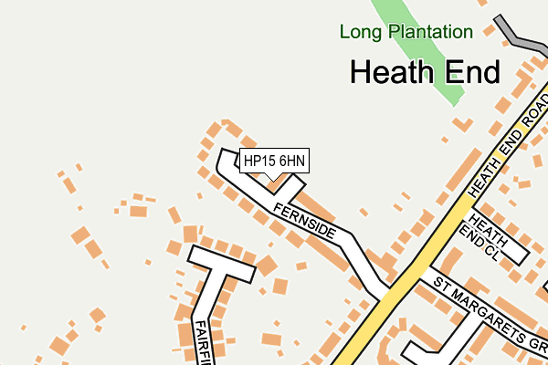 HP15 6HN map - OS OpenMap – Local (Ordnance Survey)