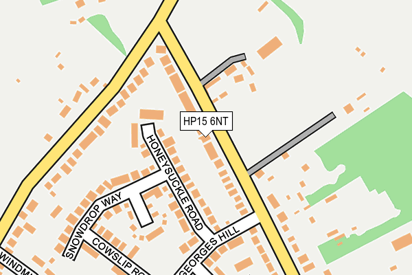 HP15 6NT map - OS OpenMap – Local (Ordnance Survey)