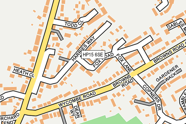 Map of LJUBISIC PROPERTIES LIMITED at local scale