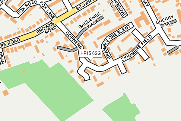 HP15 6SG map - OS OpenMap – Local (Ordnance Survey)