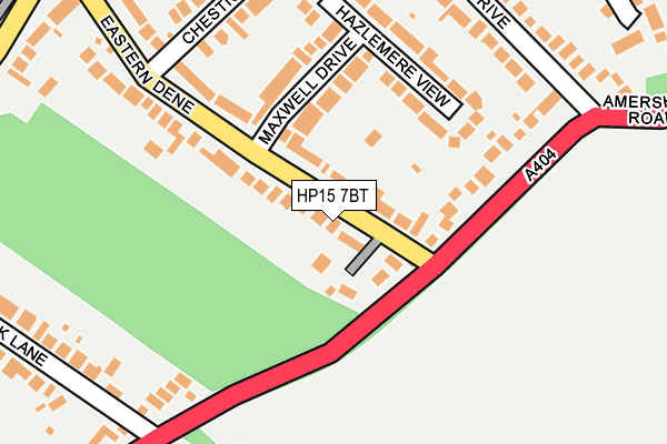 HP15 7BT map - OS OpenMap – Local (Ordnance Survey)