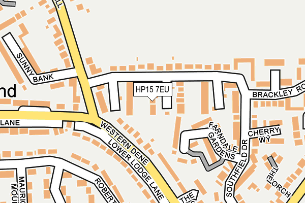HP15 7EU map - OS OpenMap – Local (Ordnance Survey)