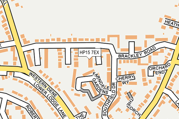 HP15 7EX map - OS OpenMap – Local (Ordnance Survey)