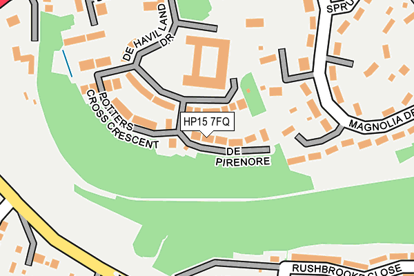 HP15 7FQ map - OS OpenMap – Local (Ordnance Survey)