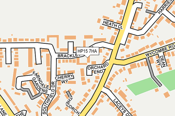 Map of DIEMKAY PROPERTY SERVICES LTD at local scale