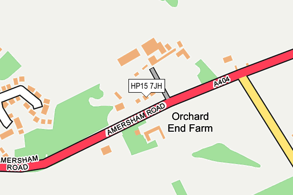HP15 7JH map - OS OpenMap – Local (Ordnance Survey)