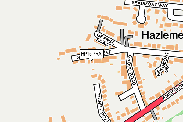 HP15 7RA map - OS OpenMap – Local (Ordnance Survey)