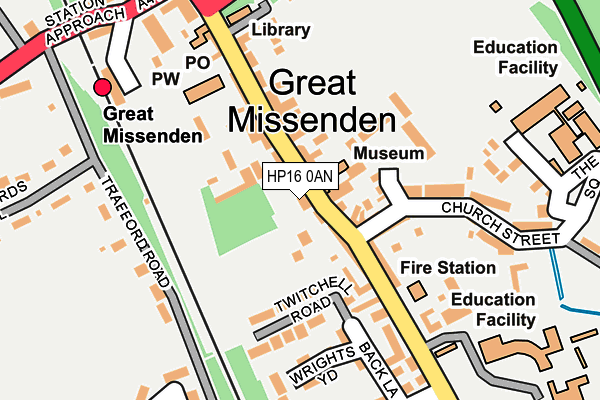 Map of MEL GREEN PROJECT MANAGEMENT LTD at local scale