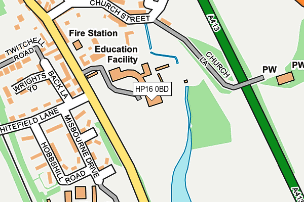 Map of COCREDO LIMITED at local scale