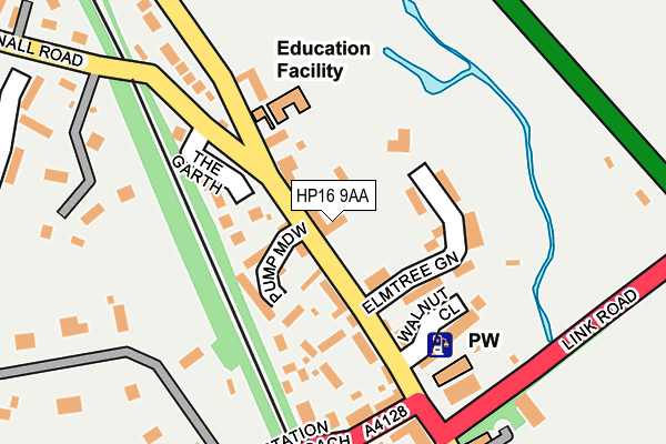 Map of ELMHURST MANAGEMENT LIMITED at local scale