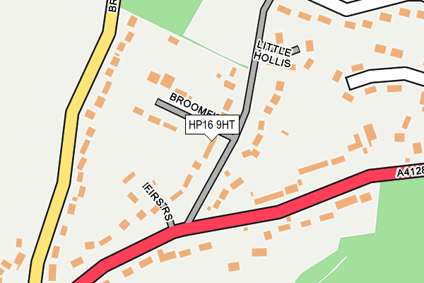 Map of BRIAN D SHIPLEY LTD at local scale