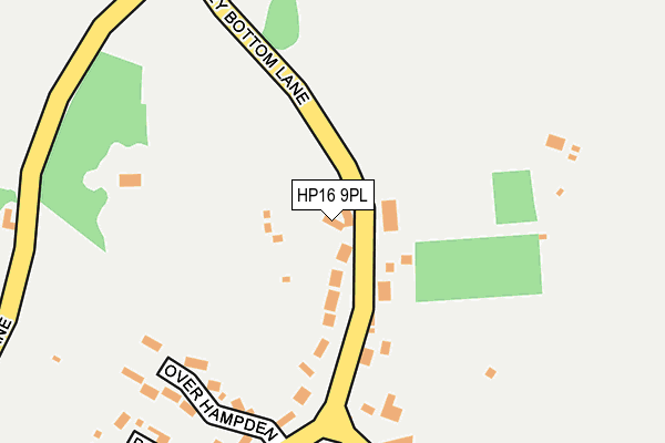 HP16 9PL map - OS OpenMap – Local (Ordnance Survey)