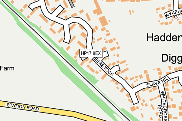 Map of FAABRIC LTD at local scale