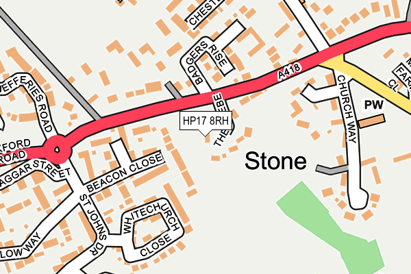 Map of STEPH KIELY LTD at local scale