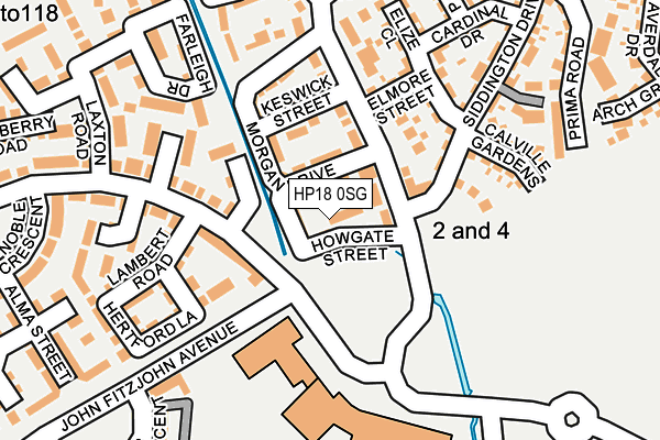 HP18 0SG map - OS OpenMap – Local (Ordnance Survey)