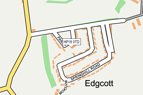 Map of GRENDON COMPUTERS LTD at local scale