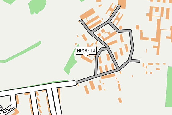 HP18 0TJ map - OS OpenMap – Local (Ordnance Survey)