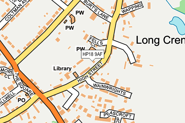 Map of SURFACE SCIENCE LIMITED at local scale