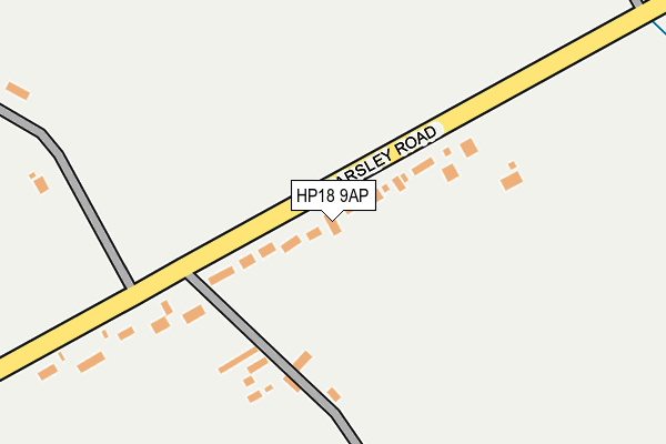 HP18 9AP map - OS OpenMap – Local (Ordnance Survey)