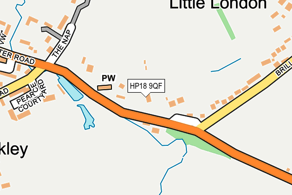 Map of CHARLIE & HUNTER LIMITED at local scale