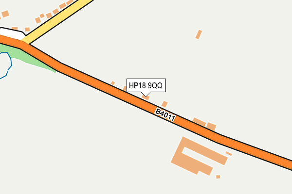 HP18 9QQ map - OS OpenMap – Local (Ordnance Survey)