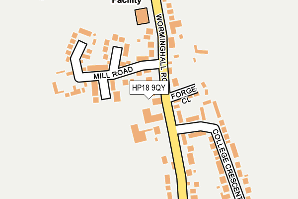 Map of SANDY'S PLUMBING LIMITED at local scale
