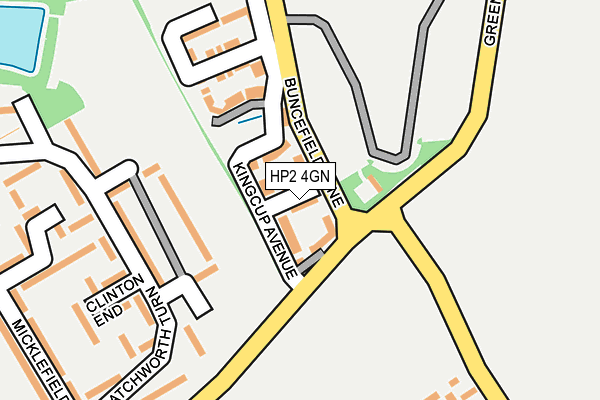 HP2 4GN map - OS OpenMap – Local (Ordnance Survey)