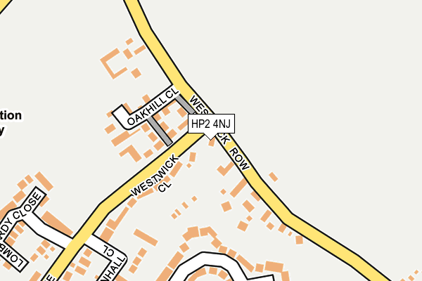 HP2 4NJ map - OS OpenMap – Local (Ordnance Survey)