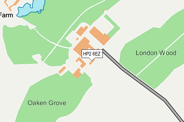 HP2 6EZ map - OS OpenMap – Local (Ordnance Survey)
