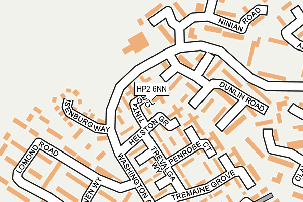 HP2 6NN map - OS OpenMap – Local (Ordnance Survey)