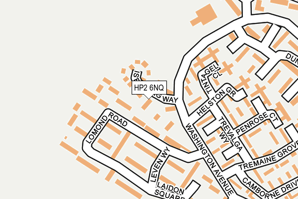 HP2 6NQ map - OS OpenMap – Local (Ordnance Survey)