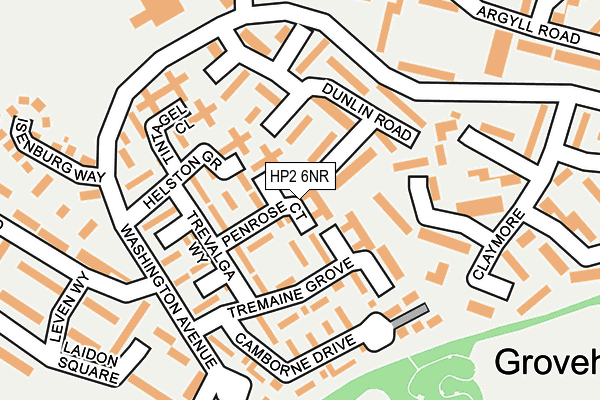 HP2 6NR map - OS OpenMap – Local (Ordnance Survey)