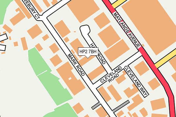 HP2 7BH map - OS OpenMap – Local (Ordnance Survey)