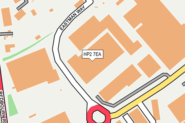 HP2 7EA map - OS OpenMap – Local (Ordnance Survey)