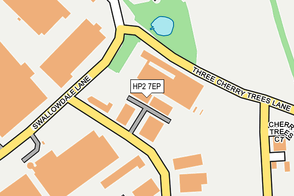 Map of CHARACTER PROPERTY LIMITED at local scale
