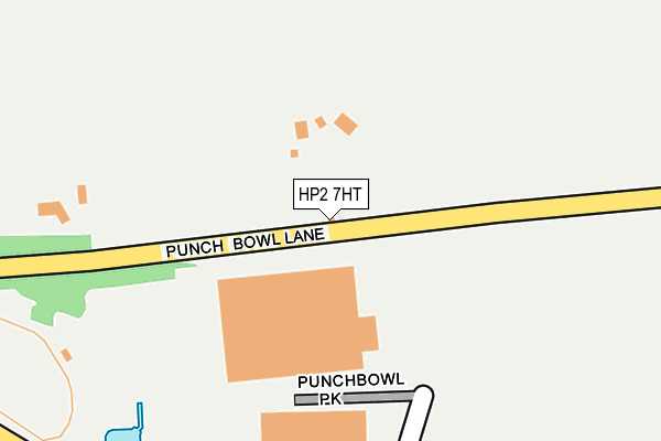 HP2 7HT map - OS OpenMap – Local (Ordnance Survey)