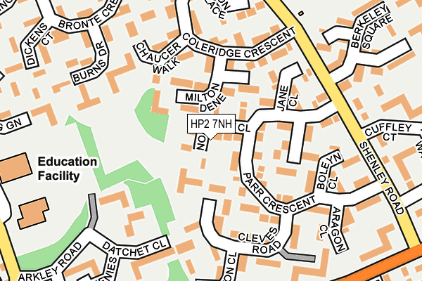 HP2 7NH map - OS OpenMap – Local (Ordnance Survey)