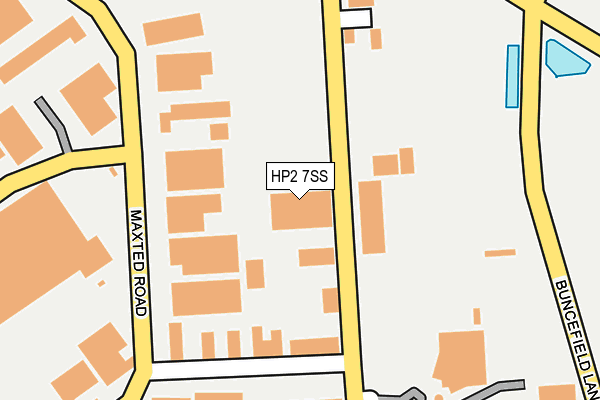 HP2 7SS map - OS OpenMap – Local (Ordnance Survey)