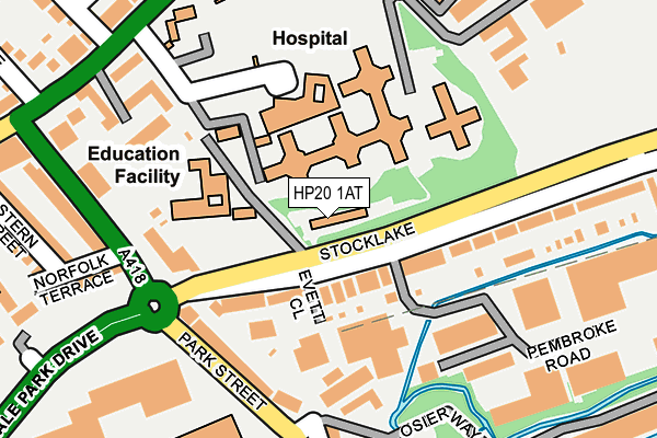 HP20 1AT map - OS OpenMap – Local (Ordnance Survey)
